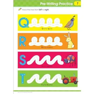 School Zone - Get Ready for Kindergarten Workbook - 256 Pages, Ages 5 to 6, Alphabet, ABCs, Letters, Tracing, Printing, Numbers 0-20, Early Math, Shapes, Patterns, Comparing, and More