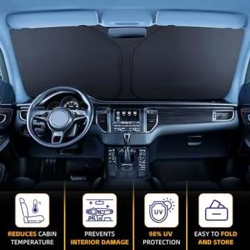 Custom Fit Windshield Sun Shade for Mazda CX-30 2019-2025