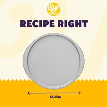 Wilton Non-Stick 12-Inch Pizza Pan Set for Home Cooks