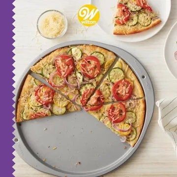 Wilton Non-Stick 12-Inch Pizza Pan Set for Home Cooks