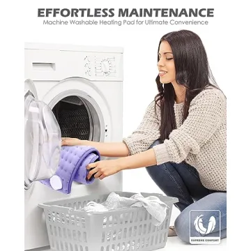 Heating Pad for Back Pain Cramps Relief - Electric Heating Pad for Neck/Shoulder/Muscle Pain - 6 Heat Settings, Auto Off, Moist Heat Options, Machine Washable, Christmas Gifts for Women,Mom,Sister -XL