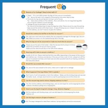 Queen Full Foam Mattress Vacuum Bag for Easy Moving