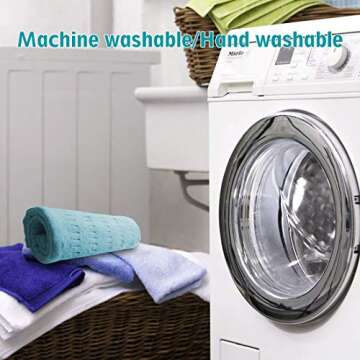 Weighted Heating Pad Fast Heated Technology for Back/Waist/Abdomen/Shoulder/Neck Pain and Cramps Relief - Moist and Dry Heat Therapy with Auto-Off Hot Heated Pad by GOQOTOMO (12 * 24", Green)