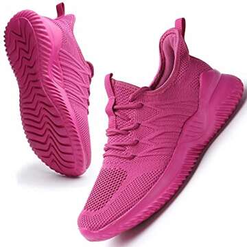 Women's Lightweight Breathable Running Sneakers for All Activities