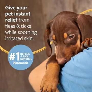 Veterinary Formula Flea and Tick Shampoo for Dogs and Cats, 16 oz