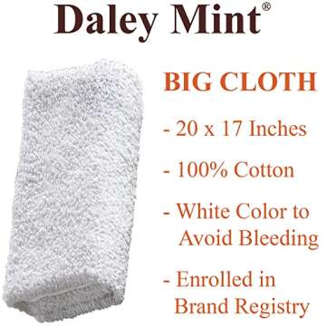 Howard Feed-N-Wax Polish & Daley Mint Cloth Kit 16oz