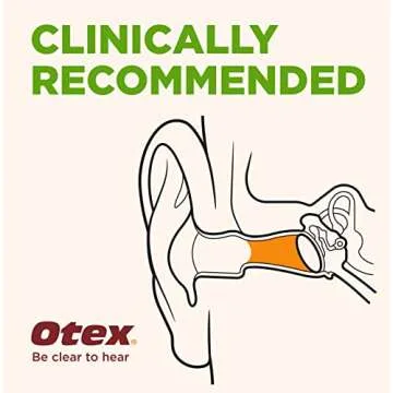 Otex Olive Oil Ear Drops for Natural, Gentle Removal of Excessive, Hardened Ear Wax. Bottle with Dropper Applicator, 10 ml (Pack of 1)