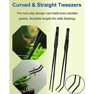 Versatile 4Pcs Aquascaping Tools Kit for Aquarium Care