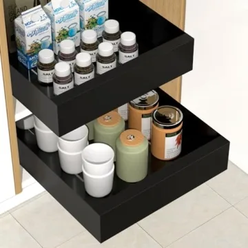 HIKITMATE Kitchen Pull Out Cabinet Organizer - Storage Solution for Your Space