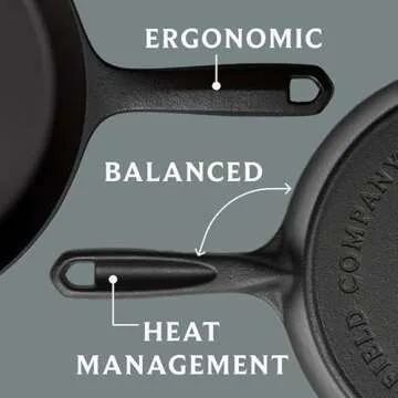 Field Company Cast Iron Skillet – Lightweight & Non-Stick