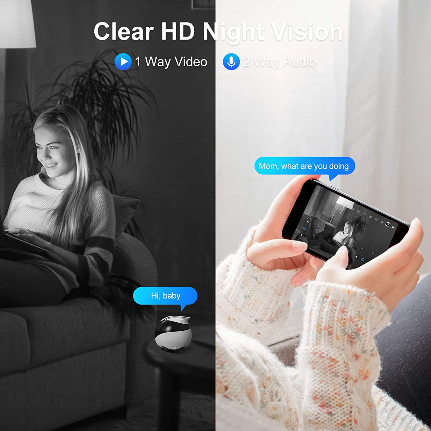 Enabot EBO Air Security Camera for Pets & Home