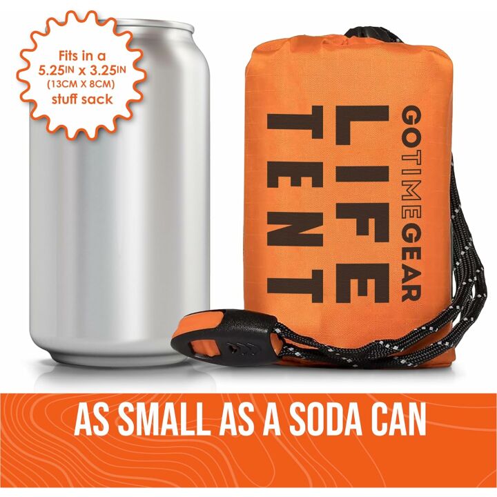 Survival Life Tent for 2 | All-Weather Emergency Shelter