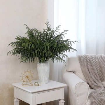 YXZZWL Norfolk Pine Branches - Realistic Holiday Decor