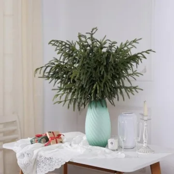 YXZZWL Norfolk Pine Branches - Realistic Holiday Decor