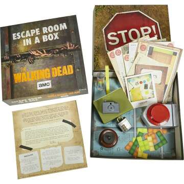The Walking Dead Escape Room Game for Teens & Adults