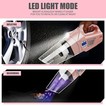 VARSK 4-in-1 Car Vacuum and Tire Inflator