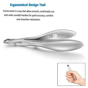 FERYES Professional Cuticle Clippers for Neat Nails