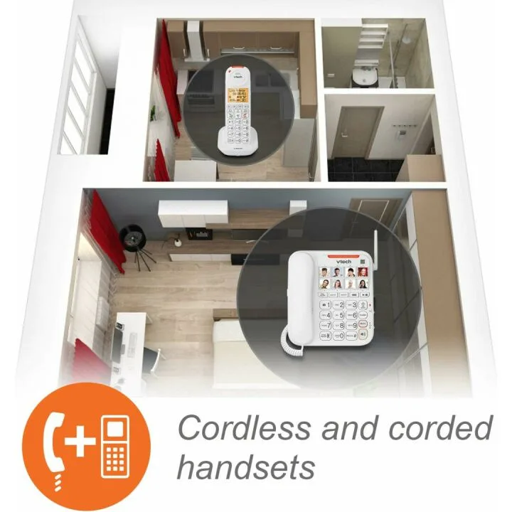 VTech Amplified Senior Phone with Answering Machine