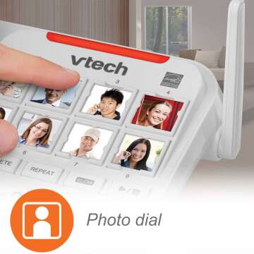 VTech Amplified Senior Phone with Answering Machine