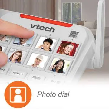 VTech Amplified Senior Phone with Answering Machine