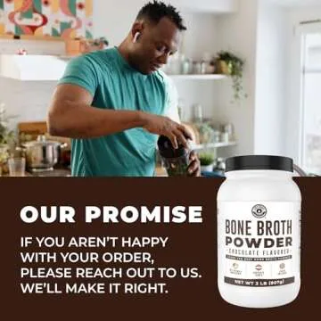 Bone Broth Protein Powder - Chocolate 16g Protein 2lbs