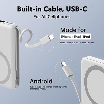 Yiisonger Magnetic Wireless Power Bank for iPhone 16