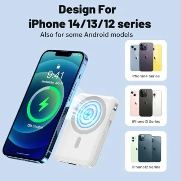 Yiisonger Magnetic Wireless Power Bank for iPhone 16