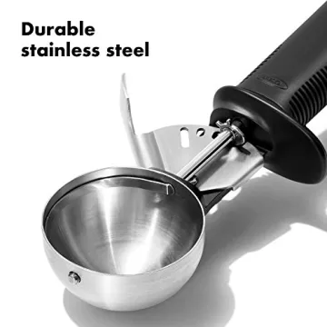 OXO Good Grips Stainless Steel Ice Cream Scoop Ergonomic