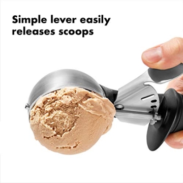 OXO Good Grips Stainless Steel Ice Cream Scoop Ergonomic