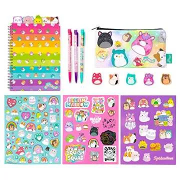 Fashion Angels Squishmallows Journal Gift Set for Kids