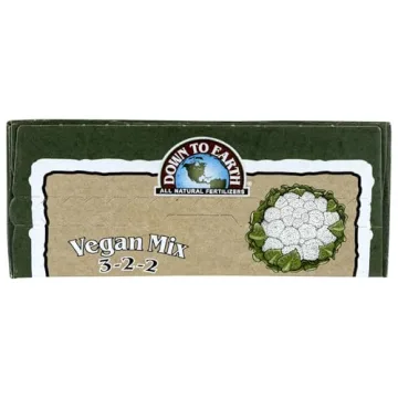 Down to Earth Vegan Fertilizer Mix - Organic 3-2-2 - 5 lb