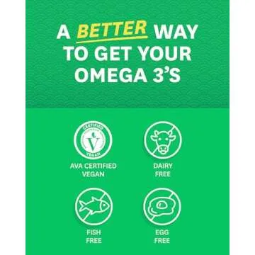 Zenwise Health Vegan Omega 3 Supplement for Women and Men from Marine Algae Oil with DHA & EPA - Plant Powered Fish Oil Alternative, Sustainably Sourced for Heart, Eye & Joint Health -120 CT