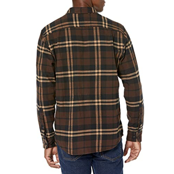 Buy Amazon Essentials Long-Sleeve Flannel Shirt Online