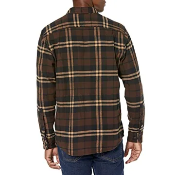 Buy Amazon Essentials Long-Sleeve Flannel Shirt Online