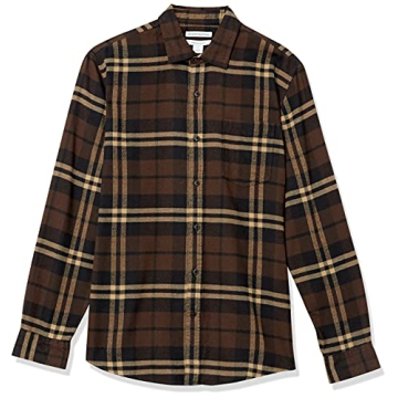 Buy Amazon Essentials Long-Sleeve Flannel Shirt Online