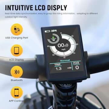 Rattan Sequoia Ebike for Adults Up to 80+ Miles Range