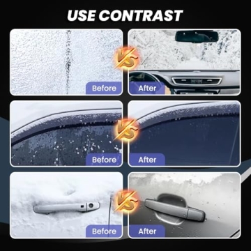 Portable Electromagnetic Car Snow Remover for Safe Winter Driving