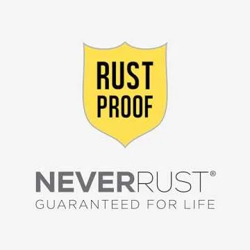 Elegant Rustproof Shower Rings in Brushed Nickel - Set of 12