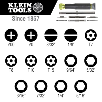 Klein 14-in-1 Precision Screwdriver - Ultimate Versatility