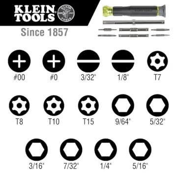 Klein 14-in-1 Precision Screwdriver - Ultimate Versatility