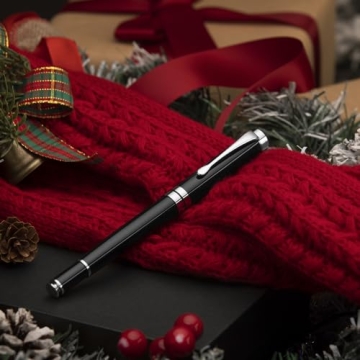 BEILUNER Black Chrome Ballpoint Pen Gift Set