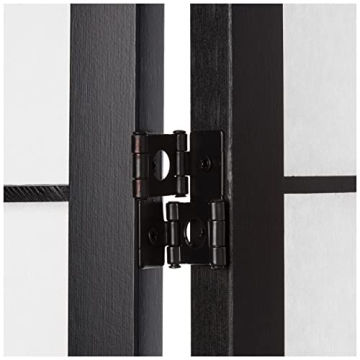 Elegant Japanese 4-Panel Room Divider for Privacy