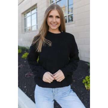 CFLONGE Stylish Womens Winter Sweater 2022