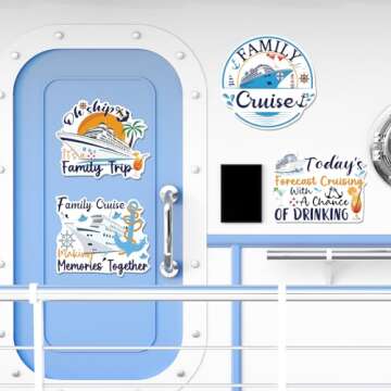 Cosmisun Cruise Door Magnets – Fun Family Theme Decor
