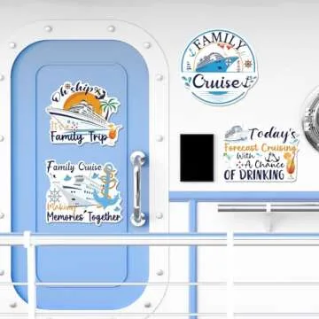Cosmisun Cruise Door Magnets – Fun Family Theme Decor