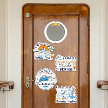 Cosmisun Cruise Door Magnets – Fun Family Theme Decor