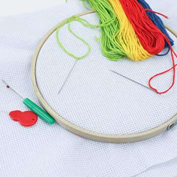 Similane Aida Cloth Set 14 Count 6 Pieces for Cross Stitch