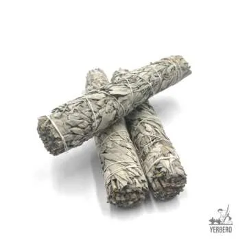 Yerbero 3 White Sage Rolls for Cleansing & Meditation