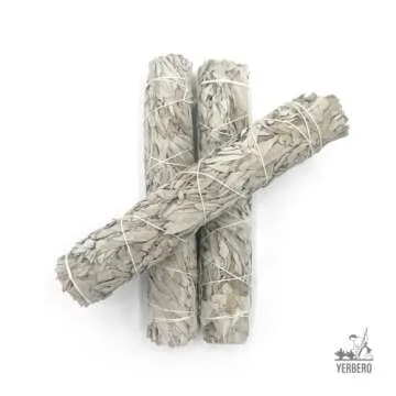 Yerbero 3 White Sage Rolls for Cleansing & Meditation