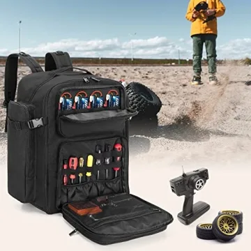 GOBUROS RC Backpack for 1/10 Cars - Ultimate Storage Solution